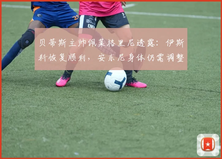 贝蒂斯主帅佩莱格里尼透露：伊斯科恢复顺利，安东尼身体仍需调整